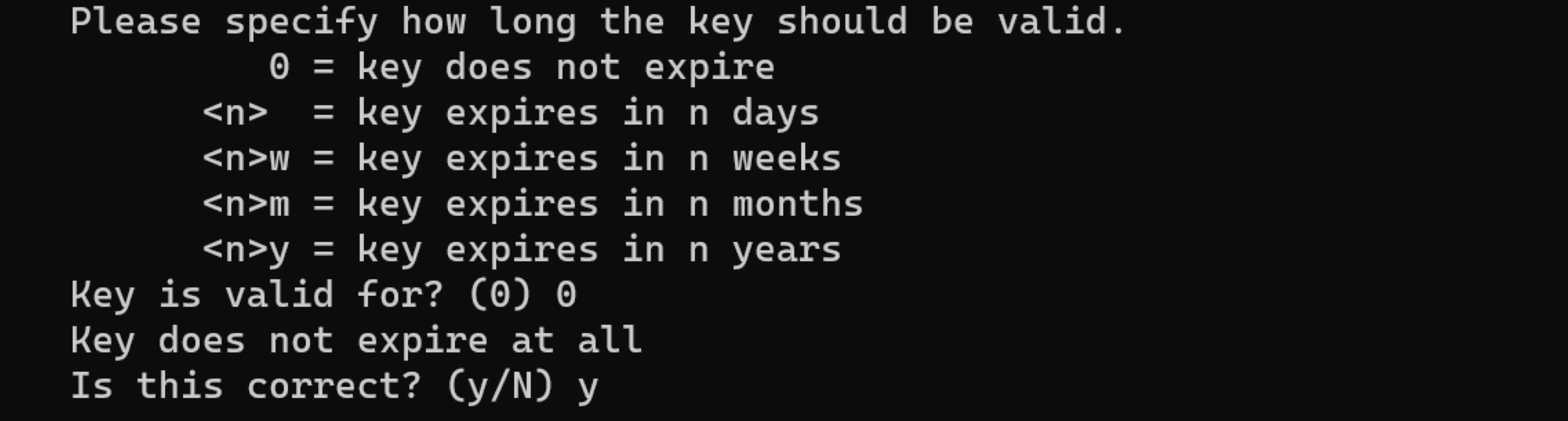 Screenshot of user interface